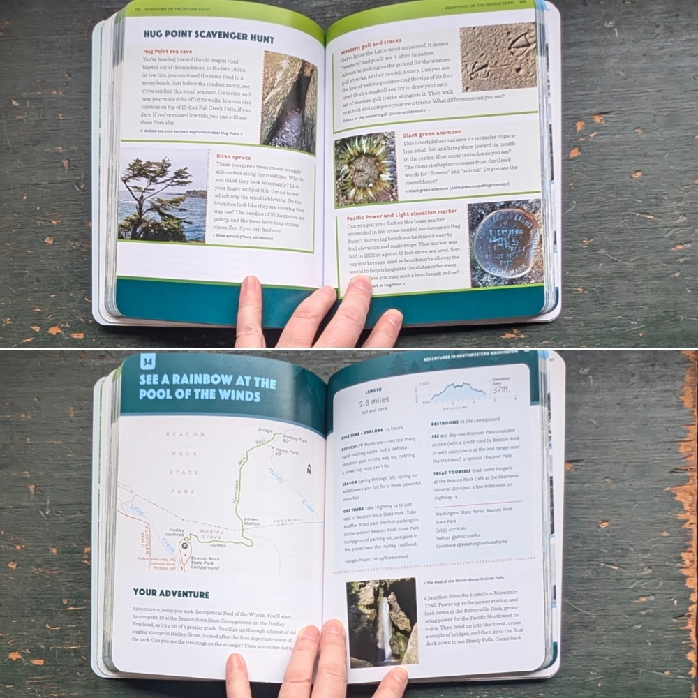Oregon & Washington 50 Hikes with Kids book by Wendy Gorton, Like New - Picture 8 of 10